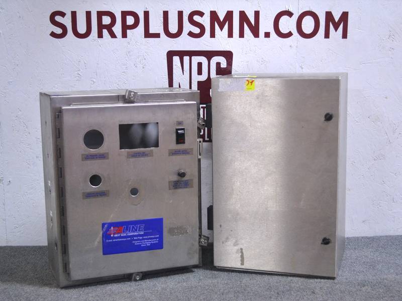 lot 88 image: (2) Stainless Steel Cabinets
