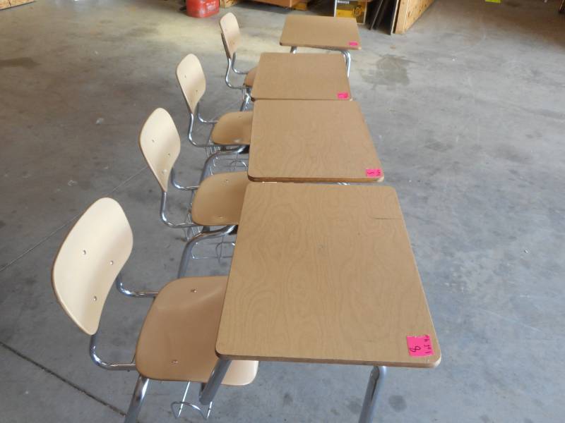 4 School Desks
