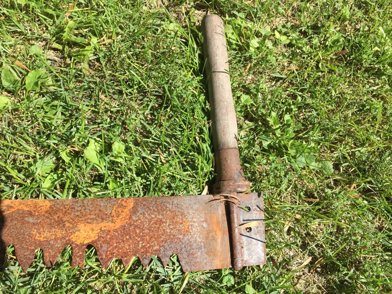 lot 11 image: 2 Vintage 2 Man Saws