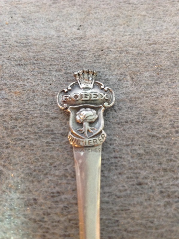lot 41 image: Rolex Watch Collector Spoon