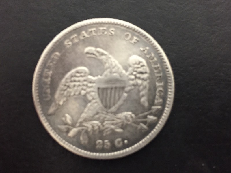 lot 47 image: 1831 Capped Bust Quarter