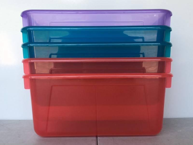Storex Cubby Bins
