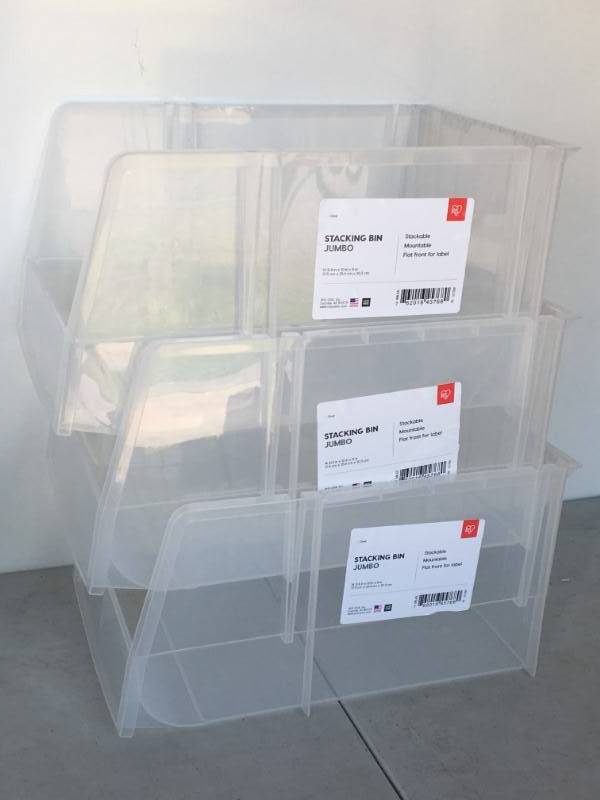 Jumbo Stacking Bins