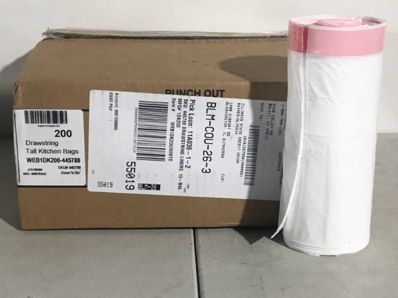 Tall Drawstring Bags
