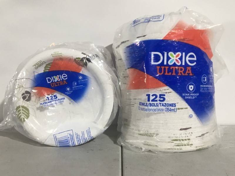 Dixie Paper Plates and Bowls