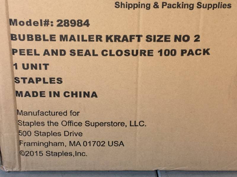 Bubble Mailers