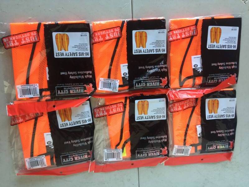 Orange Safety Vests
