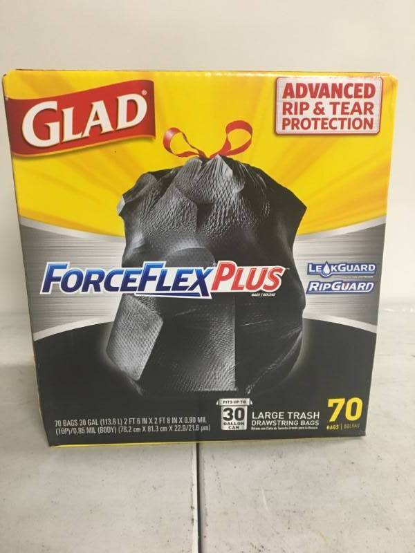 Glad ForceFlex Bags