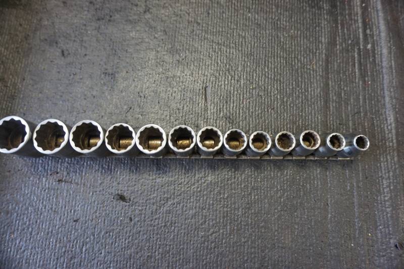 lot 38 image: Snap On Tools 13 PC Metric Socket Set
