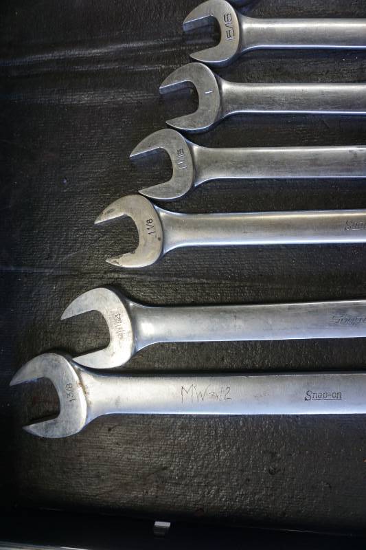 lot 67 image: Snap On Tools 16 PC Combination Wrench Set