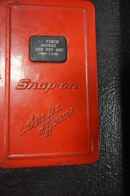 lot 199 image: Snap On Tools 11 PC Metric Hex Key Set