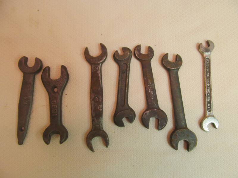 lot 58 image: vintage specialty wrenches