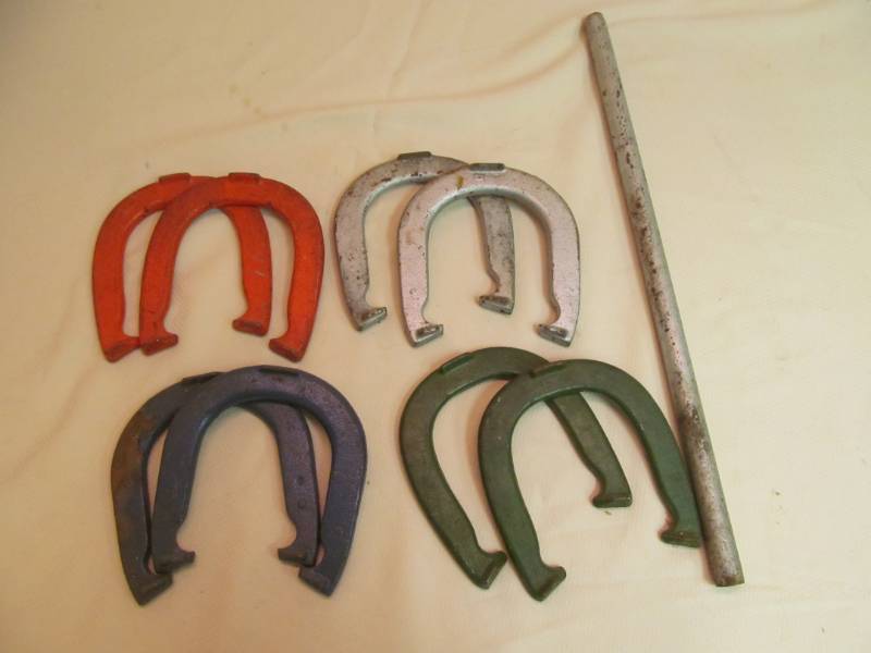 lot 72 image: horse shoes