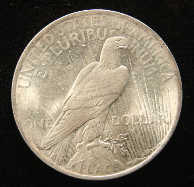 1923 PEACE SILVER DOLLAR UNC