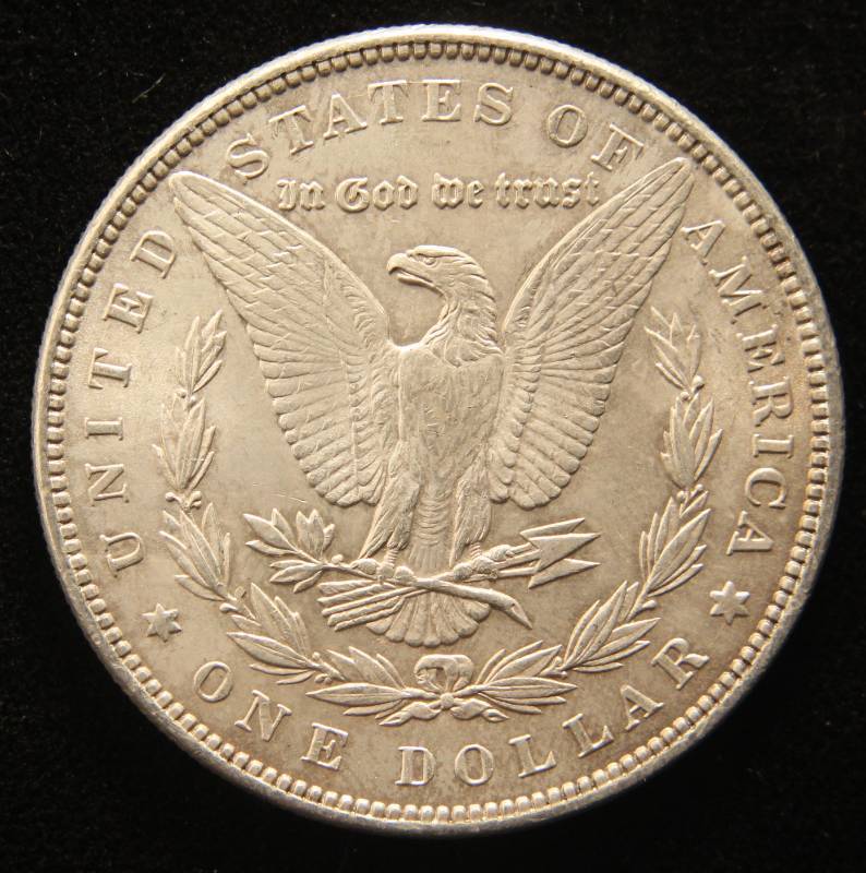 1887 MORGAN SILVER DOLLAR UNC