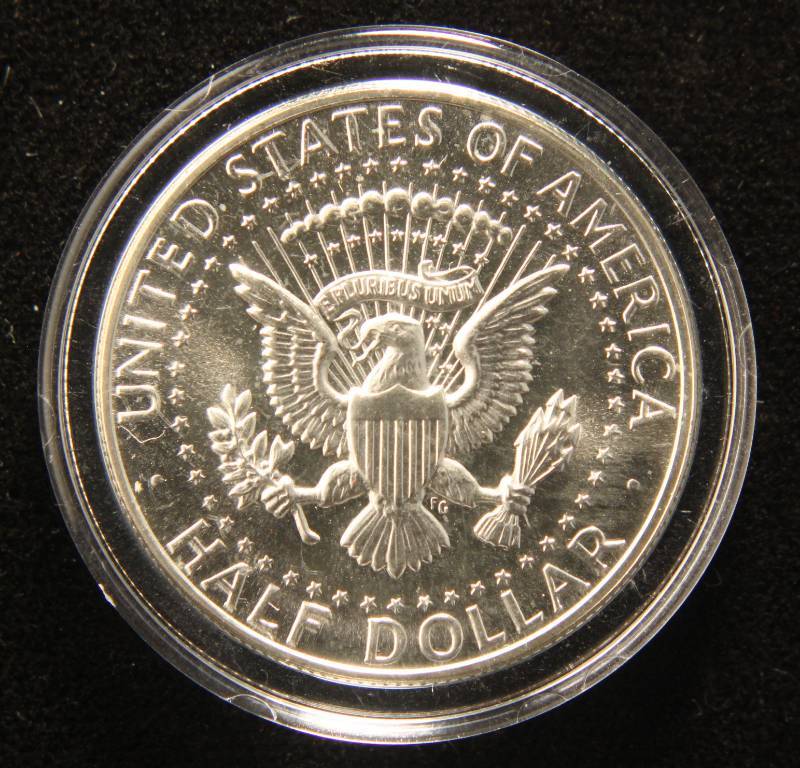 1964 PROOF KENNEDY SILVER HALF DOLLAR IN AIRTITE