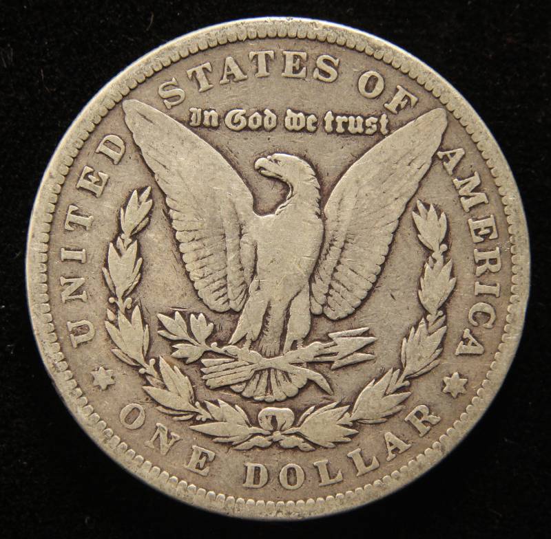 1890 MORGAN SILVER DOLLAR