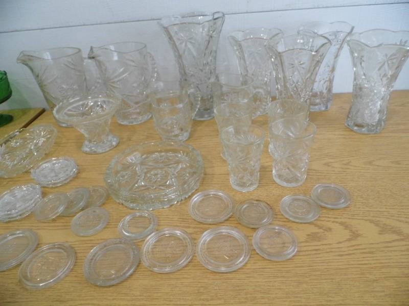 lot 38 image: Ball  Atlas Jar Lids - Vases - Pitcher