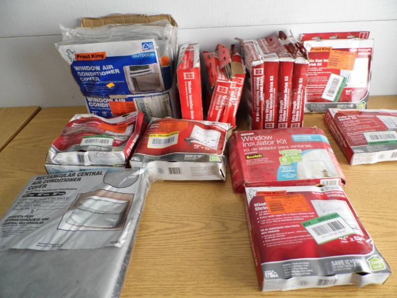 lot 74 image: AC Covers - Window  Patio Shrink Kits