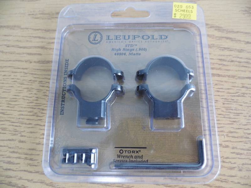lot 91 image: Leapold High Rings