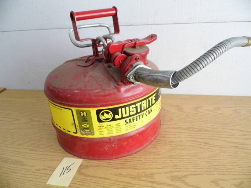 lot 115 image: JustRite Safety Can