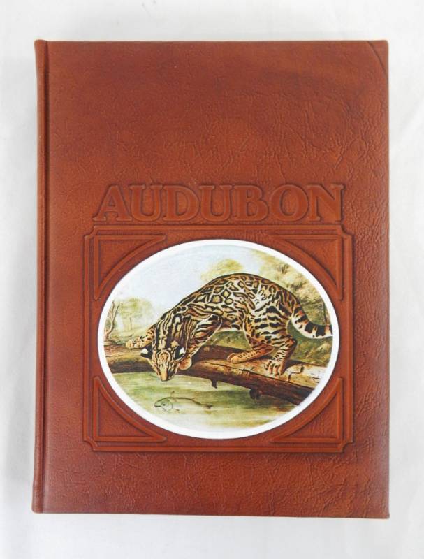 lot 19 image: Vintage First Edition 1976 The Living World of Audubon Mammals Limited Edition Leather Bound Book
