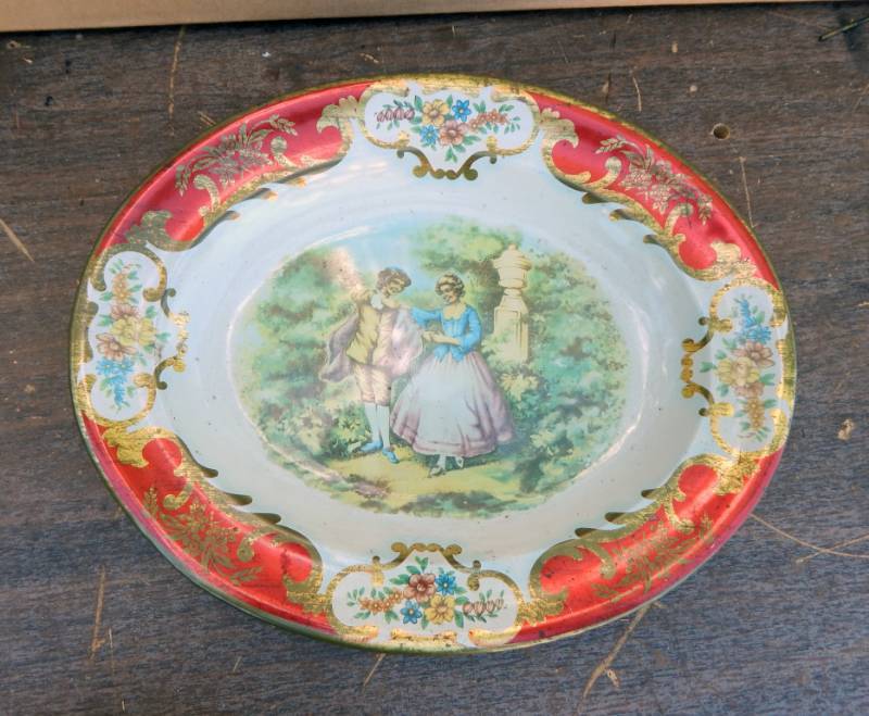 Vintage 1970 S Daher Decorated Ware England Trays And Platters