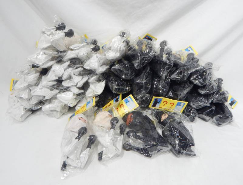 lot 61 image: Huge Lot of New Vintage Ninja Punching Puppets