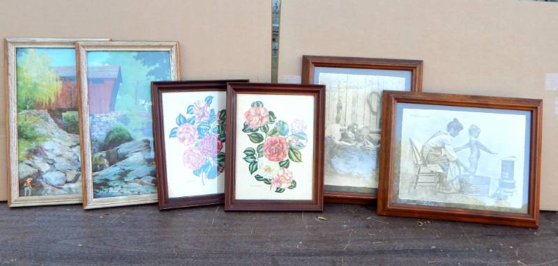 lot 102 image: Lot of Framed Prints