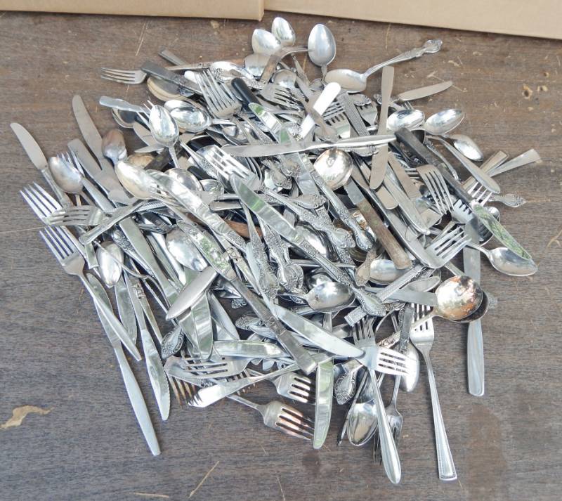 lot 104 image: Large Lot of Flatware