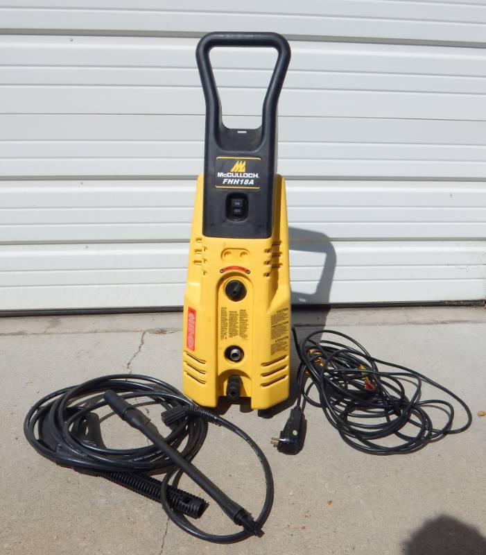 lot 92 image: McCulloch Power Washer