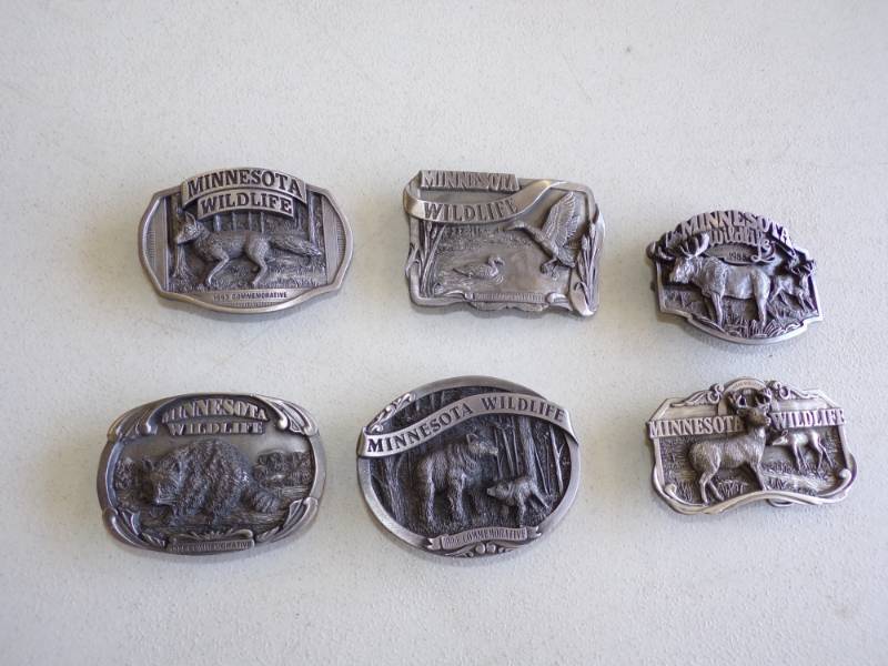 lot 54 image: Minnesota Belt Buckles