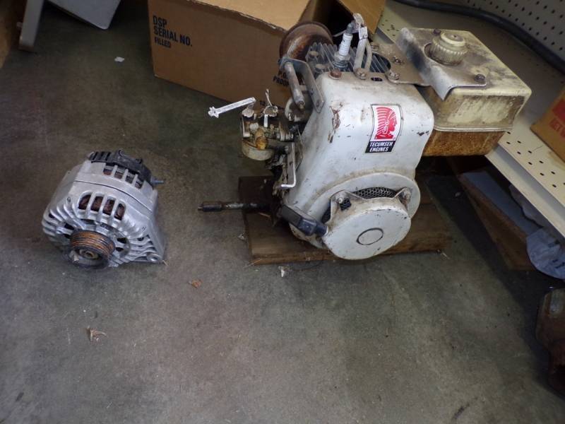 lot 63 image: Motor and Alternator