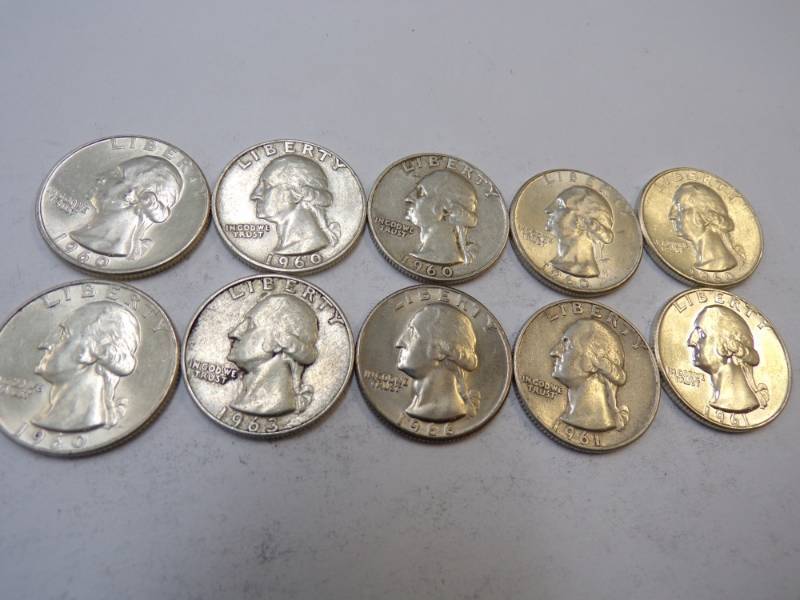 lot 13 image: 10 - 1960s Quarters