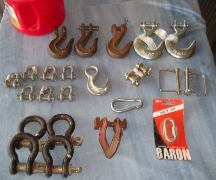 Hooks and Clevis Pins