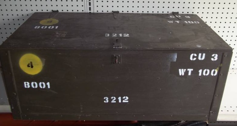Vintage Wooden Trunk