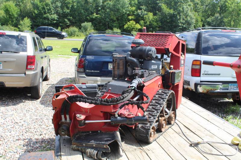 lot 512 image: Toro Track Drive STX 26 Walk-Behind Stump Grinder