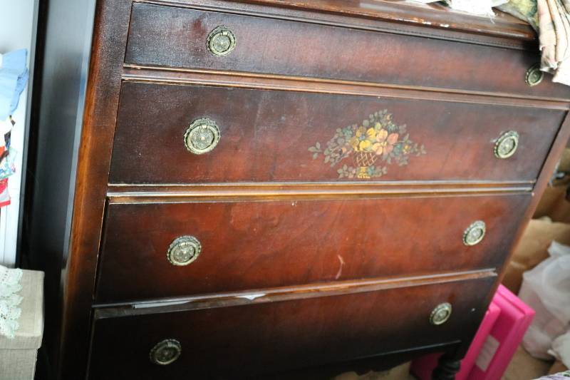 Antique chest of drawers 37 wide 40...