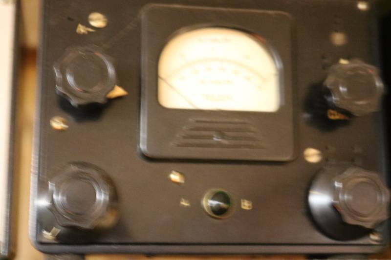Telex model TM volt meter...