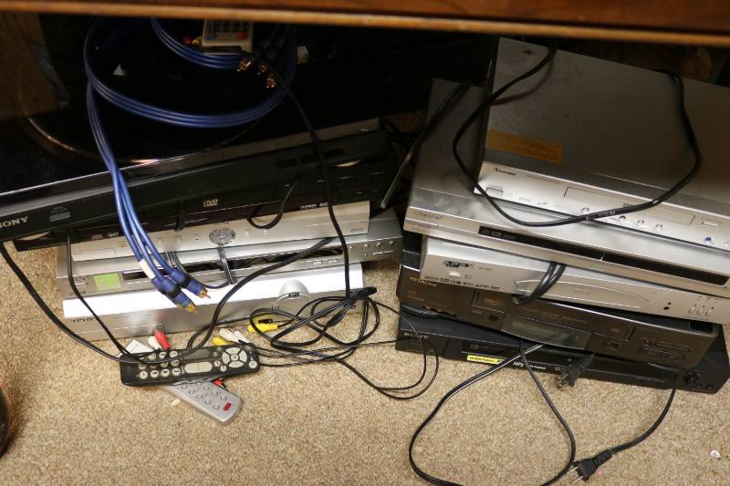 Lot of electronics...