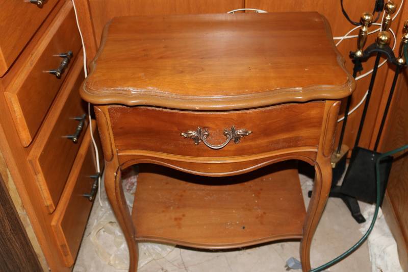 Wood night stand...