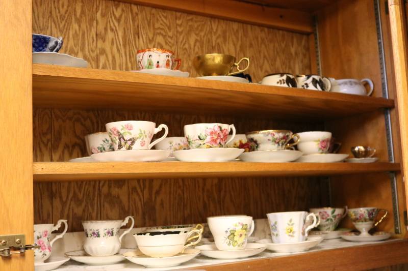 Lot of tea cups...
