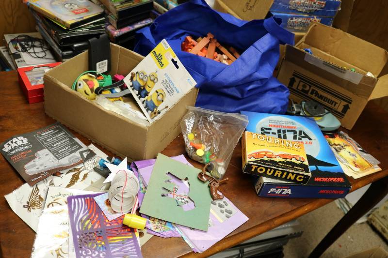 Lot of vintage and other toys...