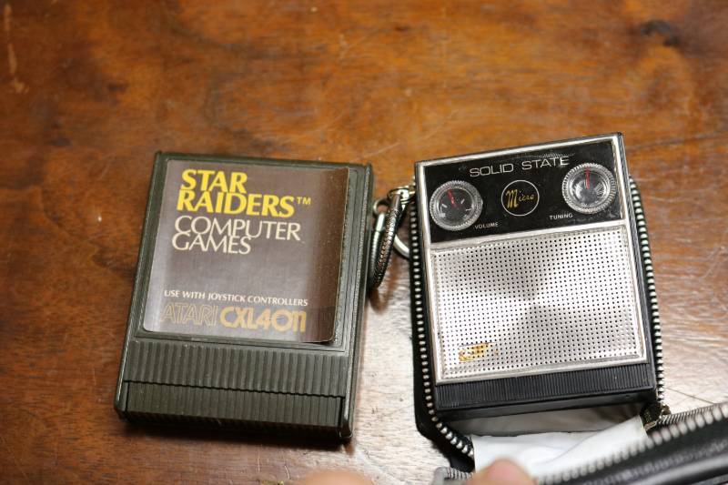 Atari star raiders game and vintage...