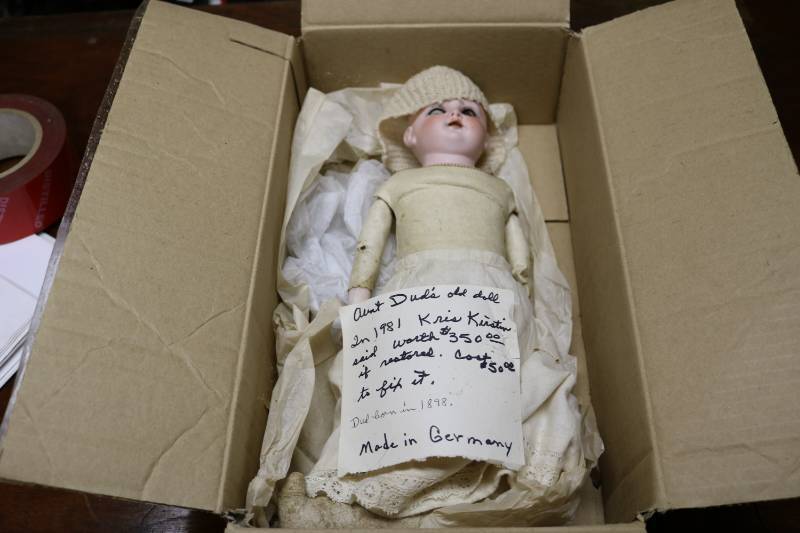 Antique German doll made in 1898...