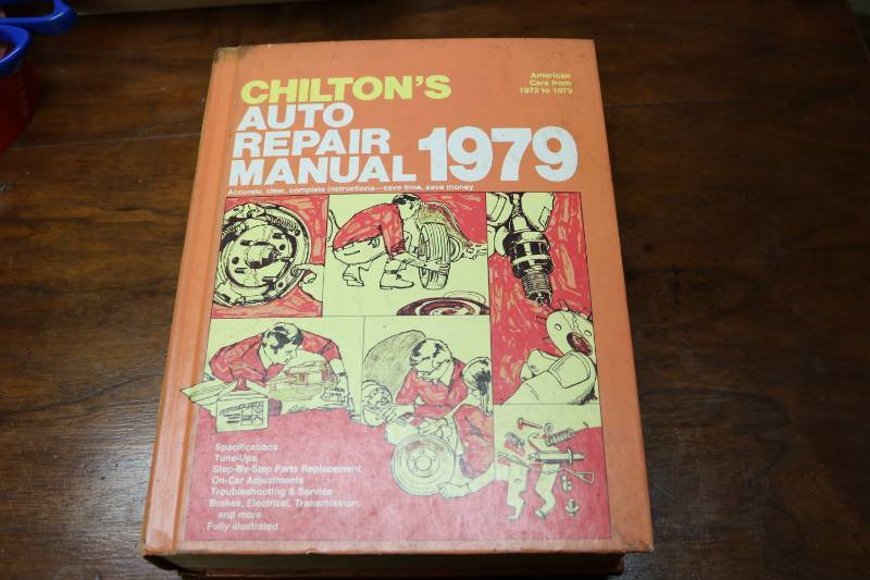 1979 Chiltons book...