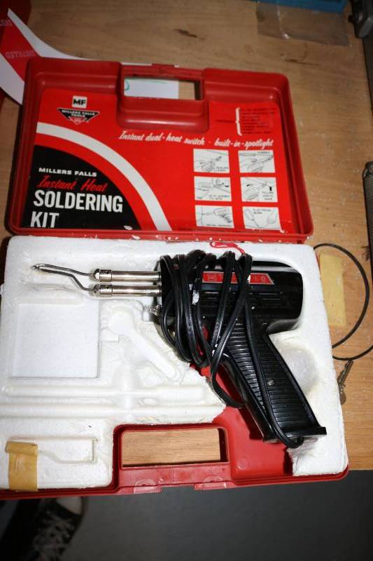 Solder gun...