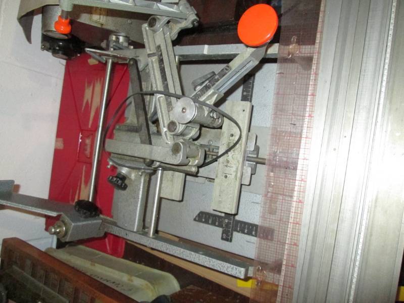 New Hermes engravograph machine...