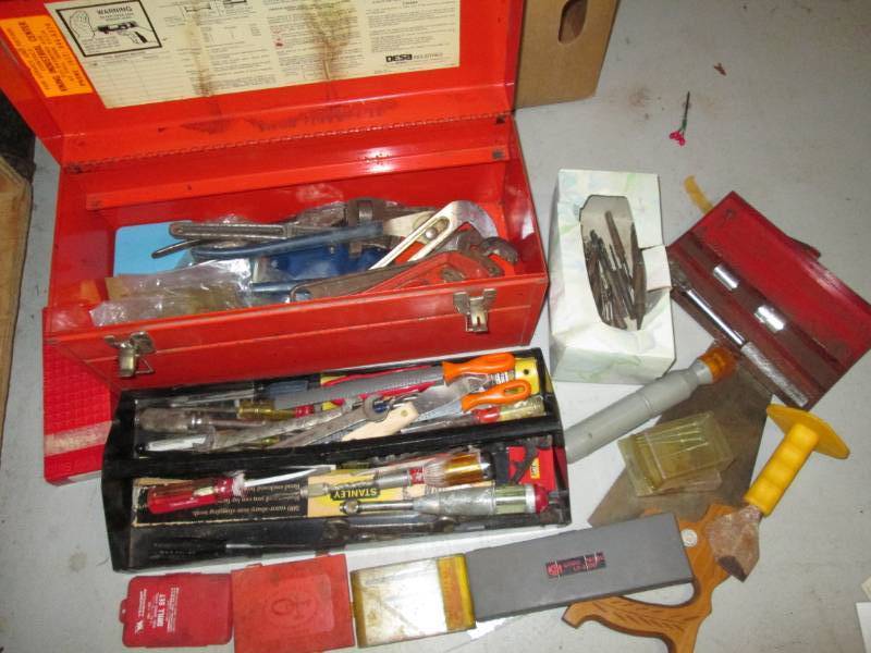 Lot of hand tools...