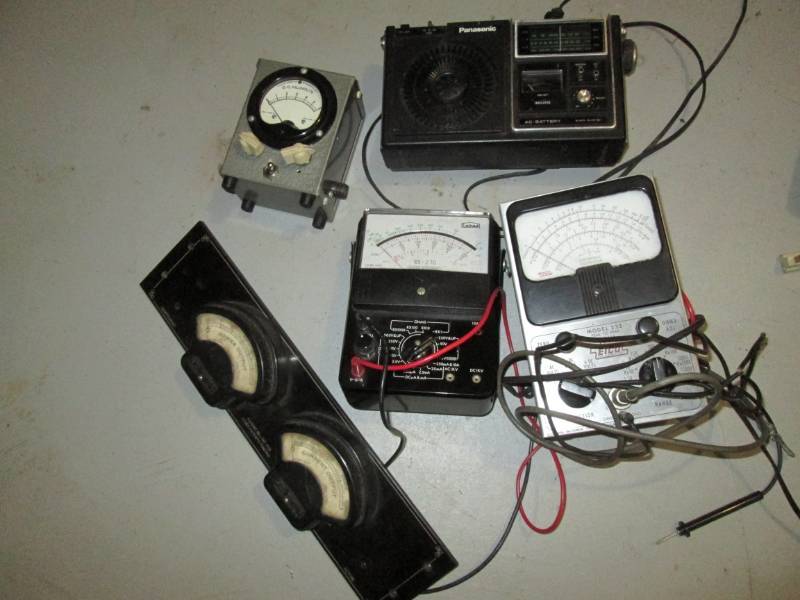 Lot of electrical and radio equipme...